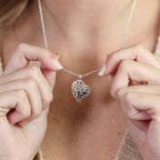 Talisa Hearts Necklace [Sterling Silver]