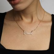 Talisa Signature Script Name Necklace [18K Gold Plated]