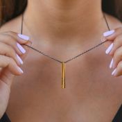 Talisa Bar Necklace [18K Gold Plated]