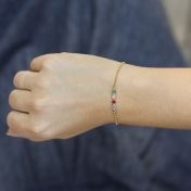 Talisa Stars Birthstone Bracelet [18K Gold Vermeil]
