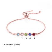 Bracelet Talisa Stars [Plaqué Or Rose 18ct]