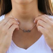 Talisa Name Necklace [Sterling Silver]