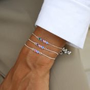 Talisa Stars Birthstone Bracelets with Swarovski crystals