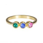 Talisa Stars Birthstone Ring [10K Gold]