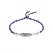 Cherished Touch Date Bracelet - Sterling Silver