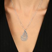 Threads Of Life Map Necklace