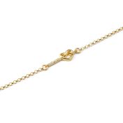 Ties of Heart Diamond Bracelet [18K Gold Vermeil]-4