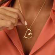 Ties of Heart Necklace [18K Gold Vermeil]