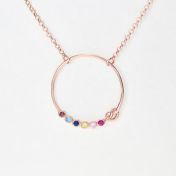 Ties of Love Necklace [Rose Gold Plated]