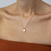 Ties of the Heart Initials Necklace [14 Karat Gold]