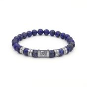 Bracelet Liens du Cœur avec Lapis Lazuli [Argent 925]