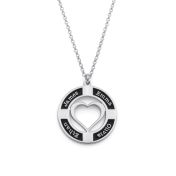 True Heart Name Necklace [Sterling Silver]