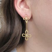 Windflower Earrings [18K Gold]