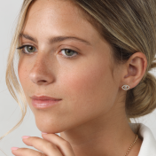 Zeus Evil Eye Stud Earrings