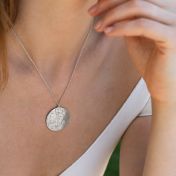 Talisa Constellation Necklace [14 Karat White Gold]