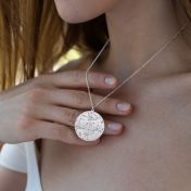 Talisa Constellation Necklace [14 Karat White Gold]