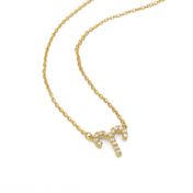 Aries Necklace - Zodiac Sign Necklace [18K Gold Vermeil]
