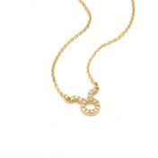 Taurus Necklace - Zodiac Sign Necklace [18K Gold Vermeil]