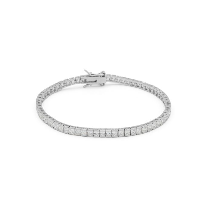 Classic Tennis Bracelet [Sterling Silver]