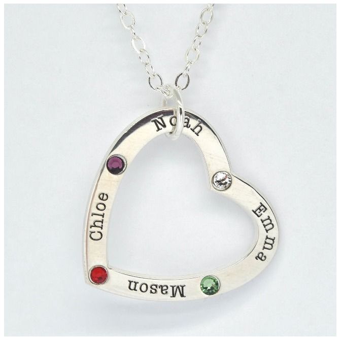 Loves of My Life Necklace [Sterling Silver]