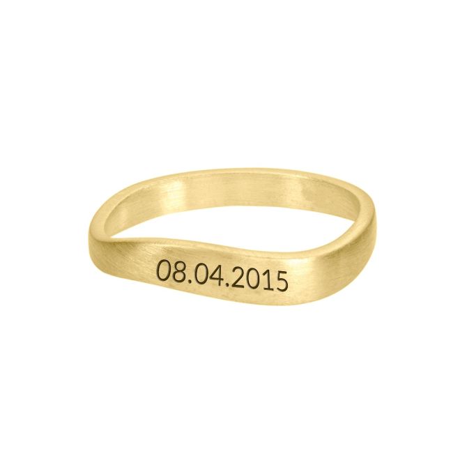 Ocean Tide Memories Ring [18K Gold Vermeil]