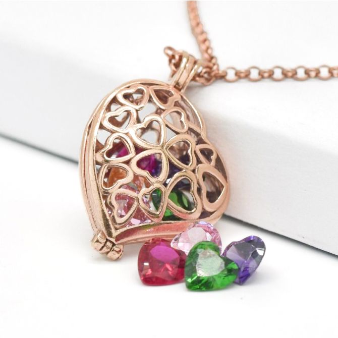 Collana Cuori di Talisa [Placcata Oro Rosa 18kt]