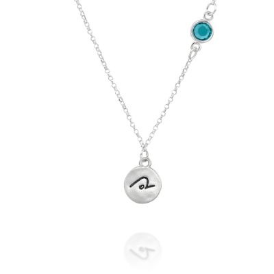 BE PURE - Sterling Silver Necklace with Swarovski® Crystal