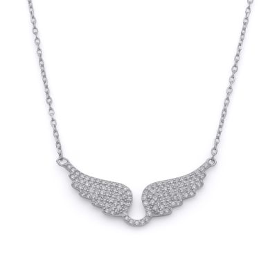 Angel Wings Necklace [Sterling Silver]