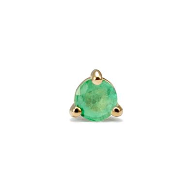 August Peridot Birthstone Earrings [14 Karat Gold]