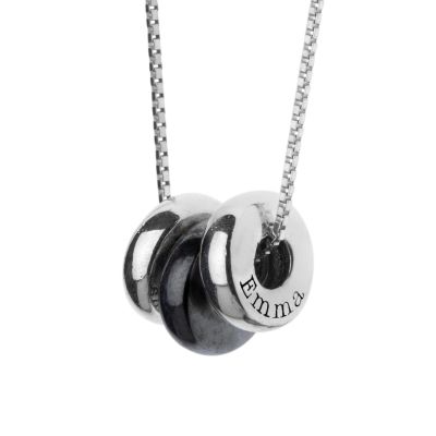 Collar Personalizado Amuletos Familiares [Plata de Ley]