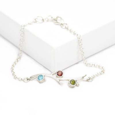 Pulsera Raíces del Amor [Plata de ley]