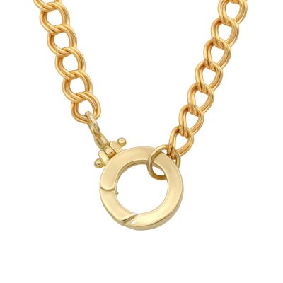 Emma Curb Chain Necklace [18K Gold Plated]