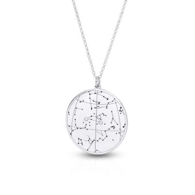 Talisa Constellation Necklace [14 Karat White Gold]