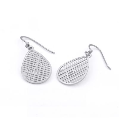 Boucles d'Oreilles Carte Endroit Chéri [Argent 925]