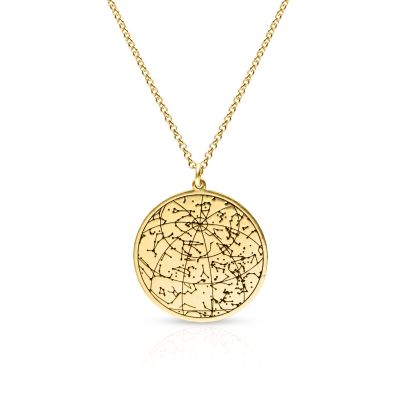 Talisa Sky Map Necklace [18K Gold Vermeil]