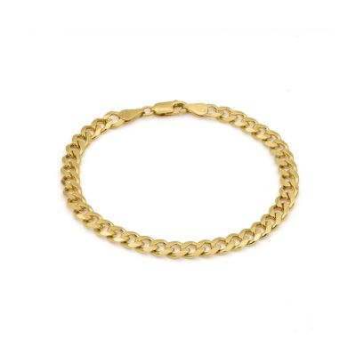Classic Curb Chain Bracelet [18K Gold Plated]