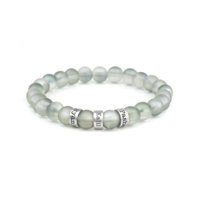 Kolibri-Armband mit Gravur für Damen [Sterlingsilber]