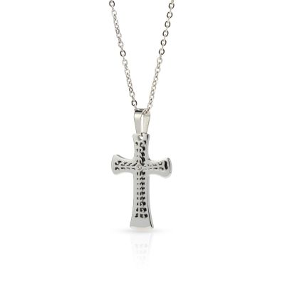 Decorated Cross Necklace for Men