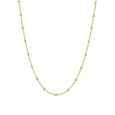 Delicate Connected Chain [18K Gold Plated]