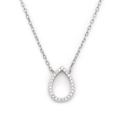 Drop of Sparkle Necklace [Sterling Silver]