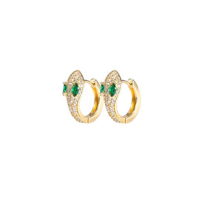 Greenlight Serpent Earrings