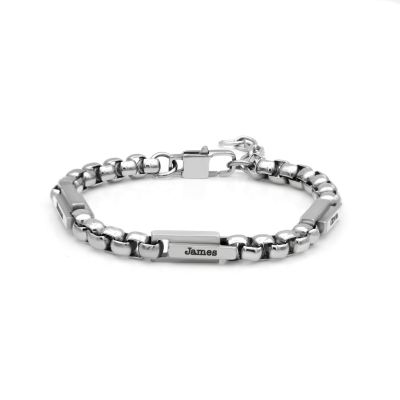 Family Chain Signature Bracelet For Men