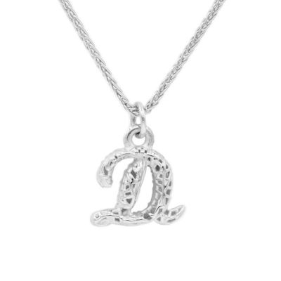 Family Roots Initial Necklace [Sterling Silver]