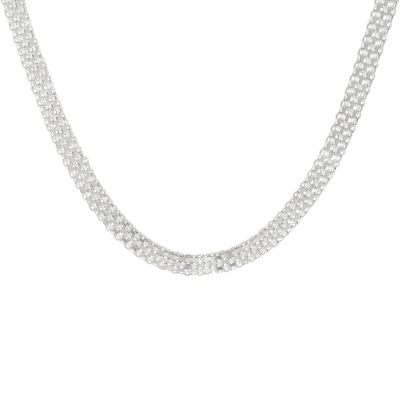 Classic Milanese Necklace [Sterling Silver]