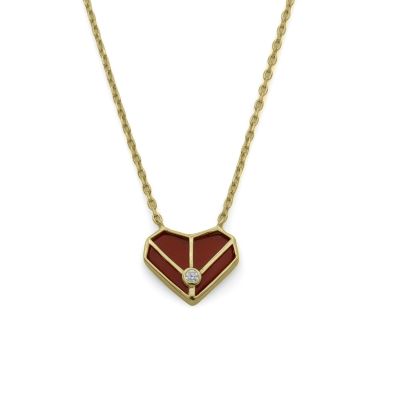 Follow Your Heart Necklace [18K Gold Plated]
