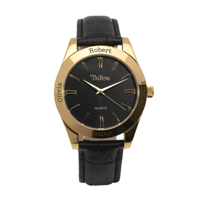 Golden Eclipse - Men Watch