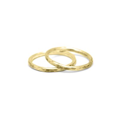 Saturn Ring. Gehämmert [Sterlingsilber]
