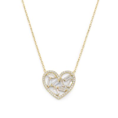 Cordelia Necklace With Zirconia Stones [18K Gold Plated]