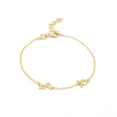 Helena Zodiac Bracelet [14 Karat Gold]
