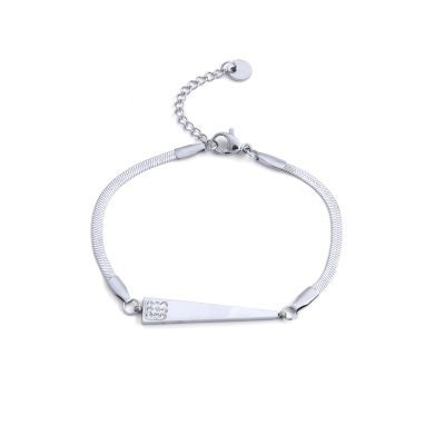 Radiance Bar Herringbone Bracelet